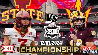 Iowa State Cyclones vs Arizona State Sun Devils  NCAA LIVE STREAM BIG 12 CHAMPIONSHIP [upl. by Colville210]