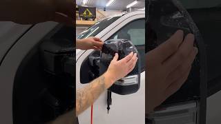 2024 F250 Mirror PPF install ppf mirror satisfying [upl. by Neddie159]