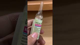 Dextrose 50 injection uses side effects ytshorts ytshort shorts tvsohail ivinjection [upl. by Onitnevuj767]