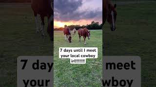 I’m so exited to see you Yourlocalcowboy329 [upl. by Martinsen837]