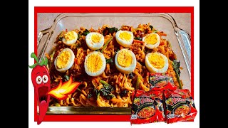 How to make samyang noodles spicy healthiertastier enjoyable quickeasy Kukkingu Tsurai Men Reshipi [upl. by Hum]