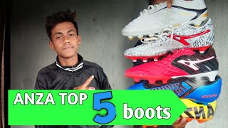 ANZA🔥 Top 5 Football boots New edition boot Awesome [upl. by Ulphiah]