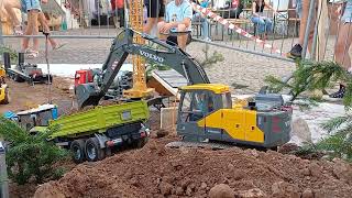 EVENTO DIMOSTRATIVO A CASTELLO DI FIEMME rc rcexcavator rcmodel [upl. by Soulier367]