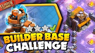 Easily 3 Star the Builder Base of the North Challenge Clash of Clans [upl. by Cowden]