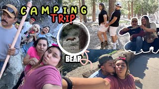 OUR FAMILY CAMPING TRIP 2023  BEAR PT 3 🤯🐻 [upl. by Ttirrej88]