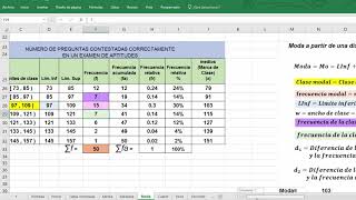 Medidas de Tendencia Central y Posición para datos agrupados [upl. by Enal]