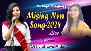 Mising New Song 2024 Richma Panging Live amaraxom [upl. by Aiuqcaj]