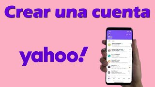 Como crear una cuenta de yahoo paso a paso [upl. by Yrag]