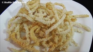 Javvarisi Vadam RecipeKodo Millet Vathal RecipeMillet Fryums Recipe  Vadagam Recipe in Tamil [upl. by Aihtibat]