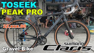 Panalong Gravel Bike sa Halagang 20k  TOSEEK PEAK PRO [upl. by Crary922]