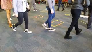 Kokomo High School students playing a game in Geometry class part 1 [upl. by Valentijn]