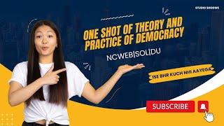 Theory and practice of democracy 3rd sem NCWEB  SOL  DU [upl. by Vitoria]