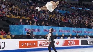 Aliona Savchenko amp Bruno Massot triple twist lift [upl. by Marci]