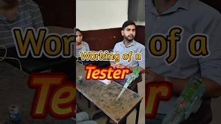 Working of a tester sciencegurushivam experiment scienceguru ytshorts education [upl. by Selina]