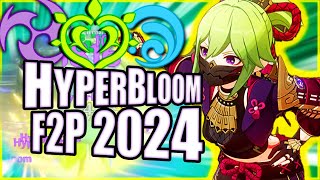 The BEST F2P Hyperbloom Genshin Impact Team for 2024 Edition [upl. by Wardlaw]