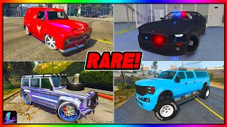 SOLO How To Get ALL Rare Cars In GTA 5 Online All Rare Car Locations Guide [upl. by Boone195]