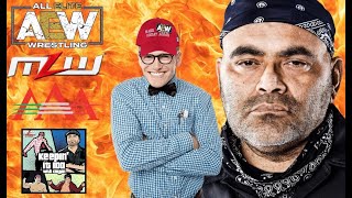 Konnan GOES OFF on an AEW fan [upl. by Ivetts798]