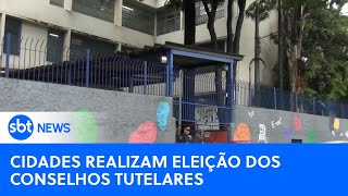 Municípios brasileiros realizaram a votação para escolha do Conselho TutelarSBTNewsnaTV021023 [upl. by Lombardy626]