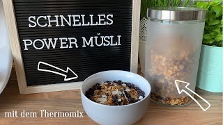 THERMOMIX  Rezept  Power Müsli  ELAstisch [upl. by Ettenuj272]