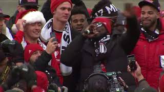 Jozy Altidore Delivers EPIC MLS Cup Parade Speech [upl. by Sokram]