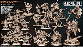 Artisan Guild  DWARVEN MOUNTAINEERS  April 2022 Set [upl. by Ahar]