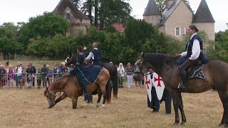 Fête médiévale pour fêter les 550 ans du château de Mauprévoir [upl. by Dunton464]