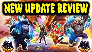 NEW UPDATE REVIEW CASTLE CLASH [upl. by Saxon283]