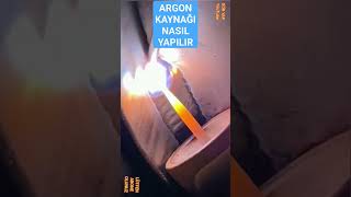 Argon kaynağı nasıl yapılır Argon kaynağıTig kaynağı [upl. by Annabelle]