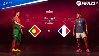 FIFA 23  Portugal vs France  FIFA World Cup Final Full Match  PS5™ Gameplay 4K60 [upl. by Eissoj868]