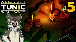 BENEATH THE WELL  TUNIC Lets Play Part 5 Blind  TUNIC Gameplay [upl. by Llerrat804]