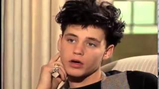 Corey Haim interview with Inside Entertainment [upl. by Frolick684]