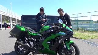 カワサキNINJA1000「H2SXSE」参考動画：スピードリミッターと過給機と第二次大戦の話ほか [upl. by Keyes981]