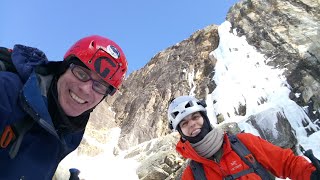 Cogne 🇮🇹 REPENTANCE ice climbing MontseampPoch2018 Italia [upl. by Iblehs]