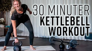 Bli starkare med kettlebell  den ultimata helkroppsträningen  FULL BODY WORKOUT [upl. by Rask]