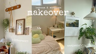 Aesthetic room makeover 2024🌷pinterest inspired🎁 [upl. by Niriam161]