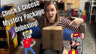 I Unbox A Chuck E Cheese Mystery Package From Ironblasts Game Zone [upl. by Domonic]