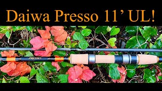 Daiwa Presso When You Gotta Have Quality in a UL Rod [upl. by Leumel680]