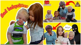 Reborn Family Hires a New Babysitter Compilation funny skits videos [upl. by Graeme]