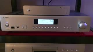 Rotel A14 mkii new amplifier [upl. by Imoen143]