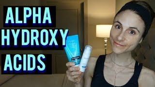 Alpha hydroxy acids in skin care Dr Dray [upl. by Erehc]