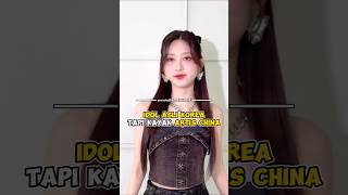 Idol Asli Korea tapi kayak artis China kpop shorts [upl. by Atiekal23]