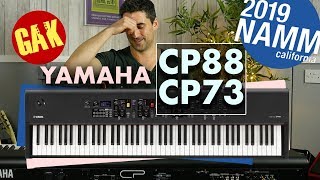 NAMM 2019  Yamaha CP88  CP73 [upl. by Alyt299]