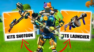 Fortnite  How To Get quotKITS SHOCKWAVE LAUNCHER amp CHARGE SHOTGUNquot MYTHIC WEAPON LOCATION [upl. by Maurie16]