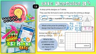 2018 KS2 Maths SATs Paper 3 Q15 [upl. by Timothea]