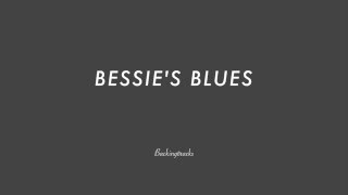 BESSIES BLUES chord progression  Jazz Backing Track Play Along [upl. by Guenevere]