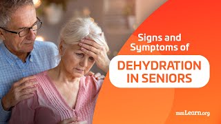 Signs and Symptoms of Dehydration in Seniors [upl. by Andris]