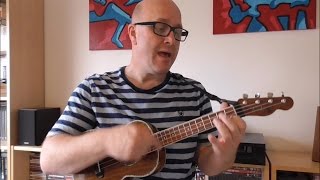 Help  Beatles Ukulele Cover  Jez Quayle [upl. by Pellet]