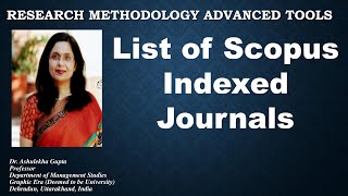 List of Scopus Indexed Journals scopus journal publication discontinued [upl. by Ajile]