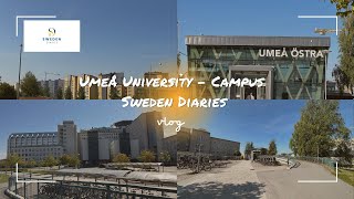 Umeå University  Campus  Sweden Diaries [upl. by Isied]