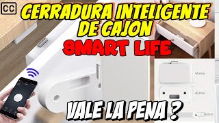 Cerradura inteligente de cajón Smart Life Vale la pena [upl. by Gone]